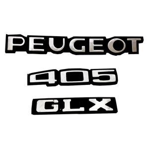 آرم صندوق عقب خودرو مدل صفا مناسب برای پژو 405 glx بسته 3 عددی